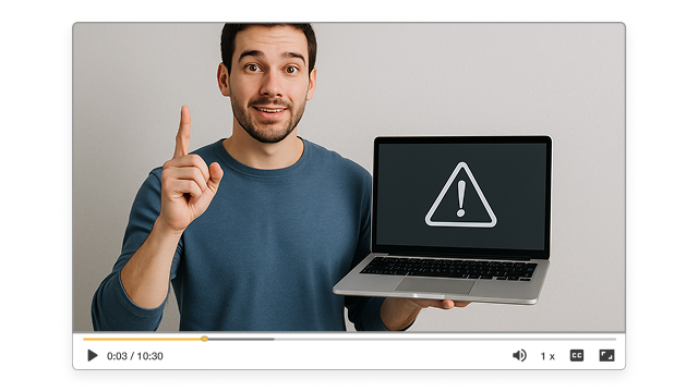 Troubleshooting Walkthrough Video